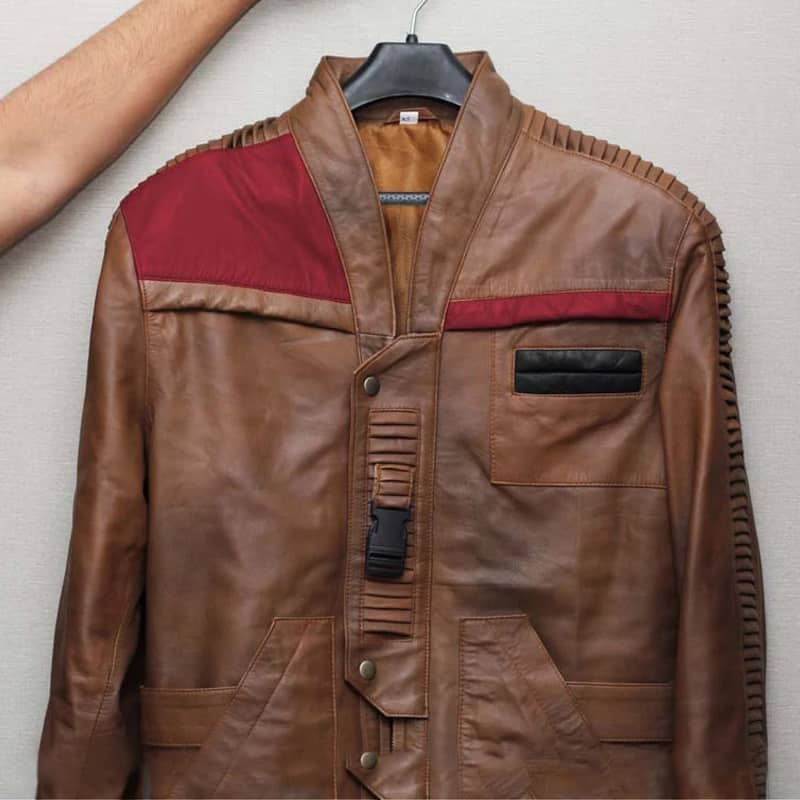 Star Wars Finn Distressed Brown jacket