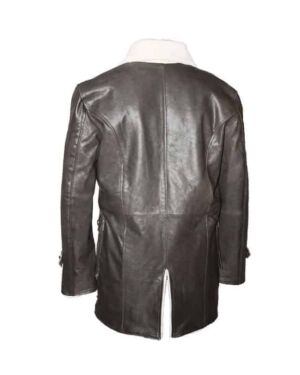 Bane PU Leather Coat