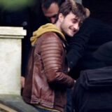 Daniel Radcliffe IG Perrish Horns Leather jacket