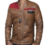 Star Wars Finn Distressed Brown jacket