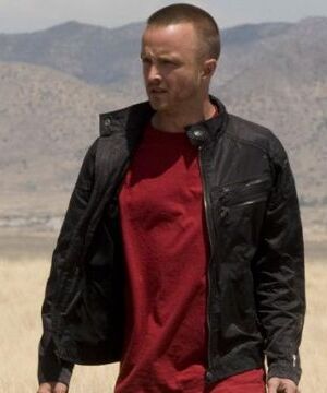 Aaron Paul Breaking Bad Leather jacket
