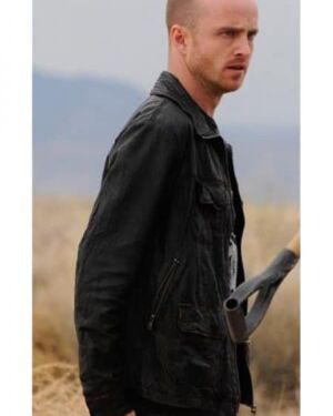 Aaron Paul Breaking Bad Leather jacket