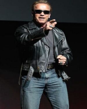 Action Packed Arnold Schwarzenegger Terminator jacket