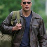 Amazing Rock New Movie Walking Tall Leather jacket