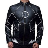 Amazing Black Zoom Flash Design jacket