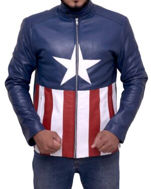 Jon Bon Jovi Captain America Style jacket