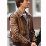 Ansel Elgort The Fault in Our Stars jacket