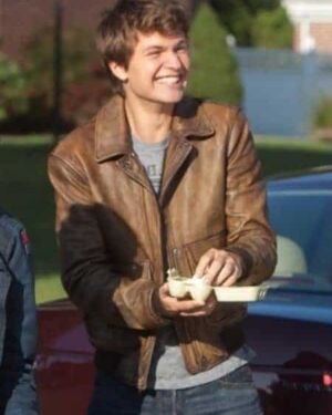 Ansel Elgort The Fault in Our Stars jacket
