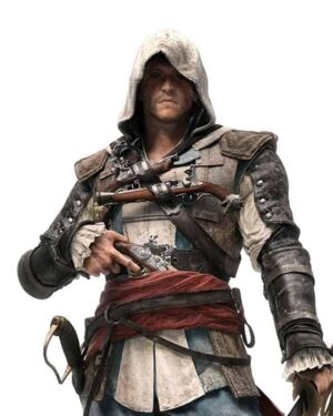 Assassins Creed 4 Macho Leather jacket
