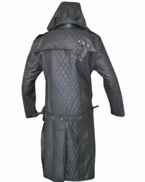 Assassin’s Creed Syndicate Jacob Frye Black Leather Coat