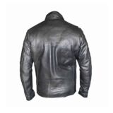 Black Leather Moto Biker jacket