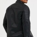 Black Leather jacket For Men