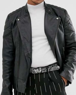 Black Racer Leather jacket