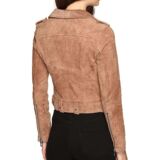 Blank NYCSuede Moto jacket