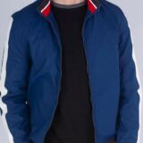 Blue Polyester Trendy jacket