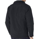 Brodie Mens Black Turtleneck Style Utility jacket