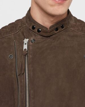 Brown Cotton Trending jacket For Men