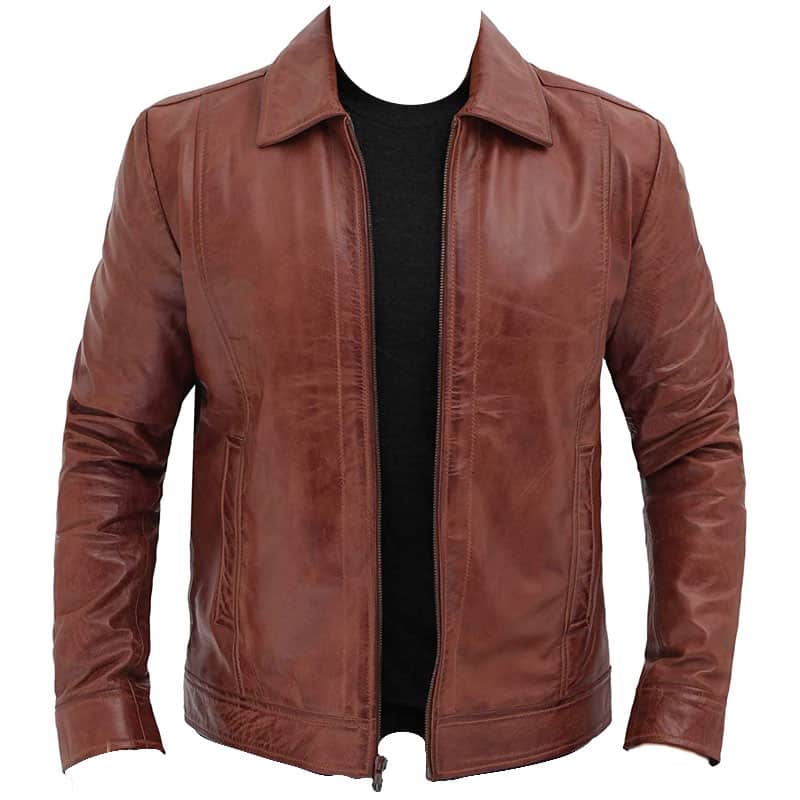 Brown Leather jacket Men – Black Real Lambskin Mens Leather jacket