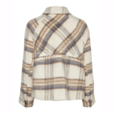 Cara short checked shacket