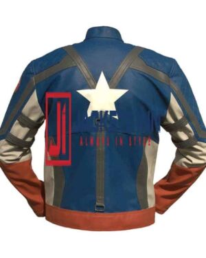 Captain America The Winter Soldier Leather jacket