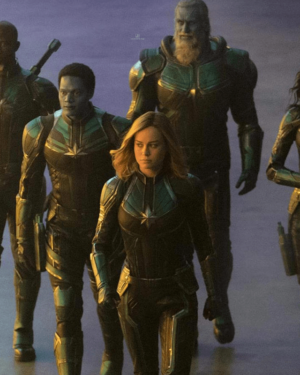 Captain Marvel Team Green jacket