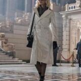 Charlize Theron Atomic Blonde White Coat