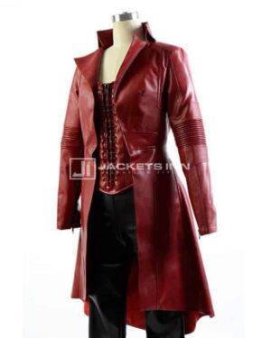 Civil War Movie Scarlet Witch Red Costume