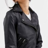 Classic Leather Biker jacket