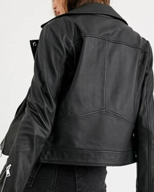 Classy Leather Biker jacket