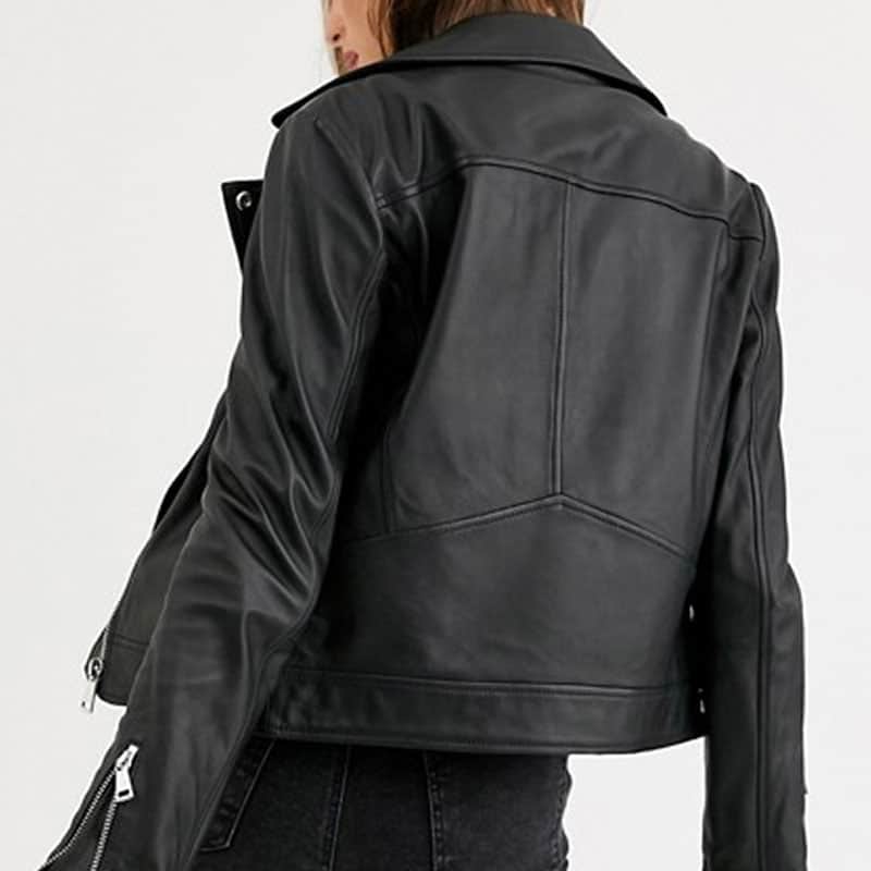 Classy Leather Biker jacket