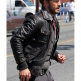 Scintillating Once Upon A Time Sheriff Graham Leather jacket