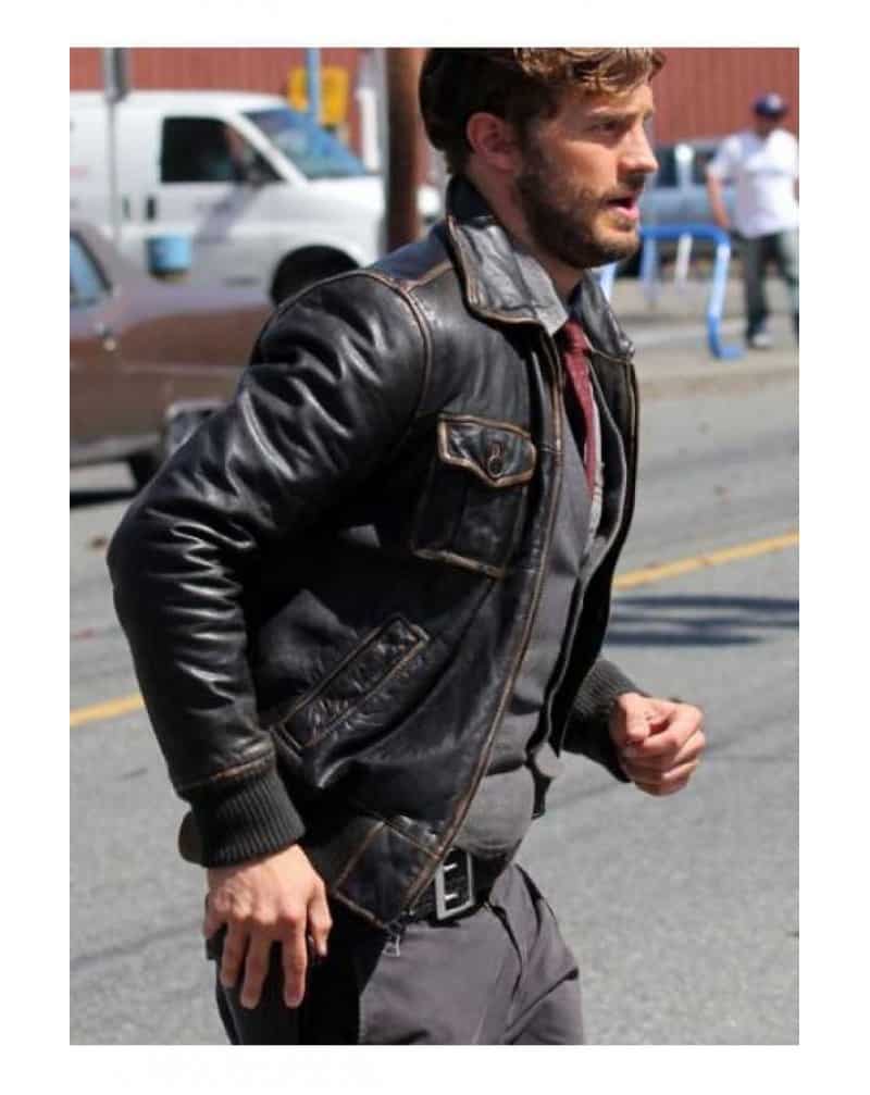 Scintillating Once Upon A Time Sheriff Graham Leather jacket