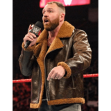 Dean Ambrose Dark Shearling jacket