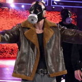 Dean Ambrose Dark Shearling jacket
