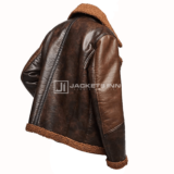 Dean Ambrose Dark Shearling jacket