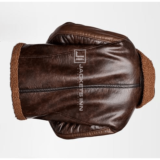 Dean Ambrose Dark Shearling jacket