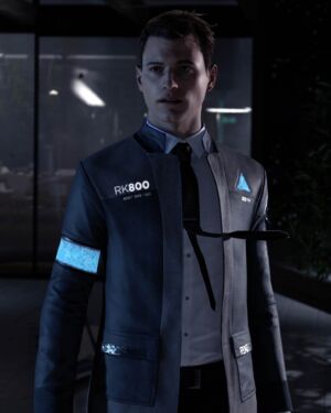 Famous Video Game Detroit Become Human Connor Long Coat