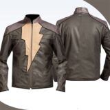 Black Adam Movie: Dwayne Johnson Leather jacket