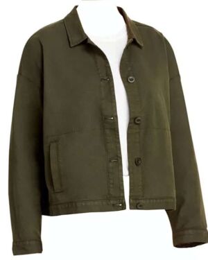 Eileen Fisher Petite Organic Cotton jacket
