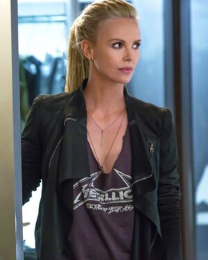 Villain Charlize Fast and Furious 8 Theron jacket