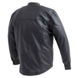 Mens Vigilante Leather Shirt