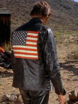 Attractive Peter Fonda Easy Rider Leather jacket