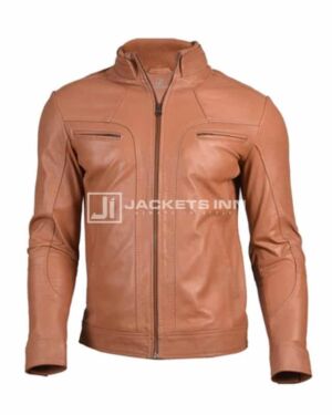 Genuine leather jacket for men