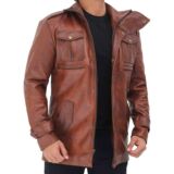 Giltner Cowhide Vintage Leather Coat