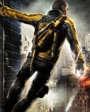 Cole MacGrath InFamous Black And Yellow jacket