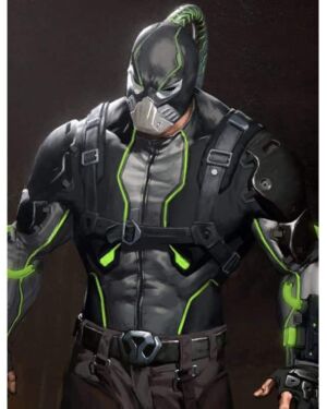 Amazing Design Injustice Bane Character Leather jacket