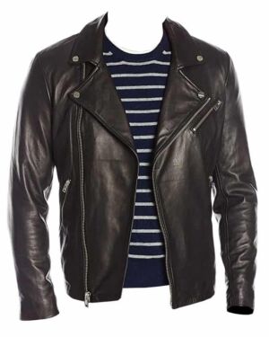 LAMARQUE Thierry Lambskin Leather jacket