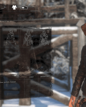 Lara Croft Rise Of The Tomb Raider Dark Brown jacket