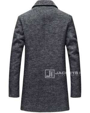 Male Casual Winter Thick Cotton Wool Fabric Coat In Trendy Fashion