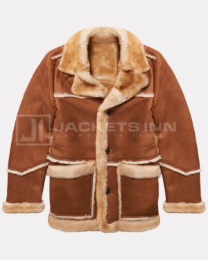 Shearling Brown Marlboro Suede jacket